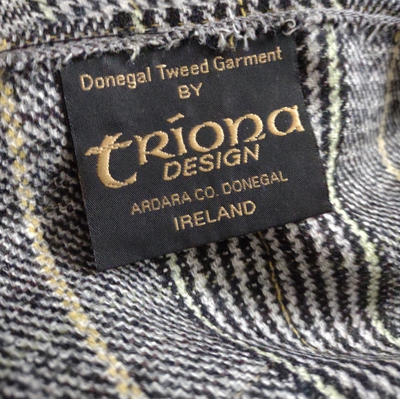 New 🎀 Donegal Ireland tweed wool plaid tartan scarf